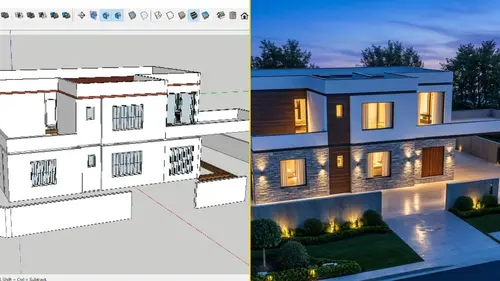 SketchUp → Exterior Render